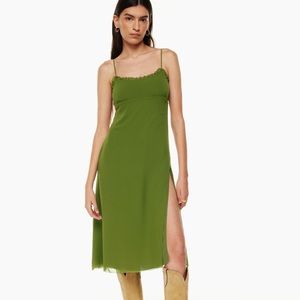 NWT - Wilfred Sister Dress in Grotto Green, Size 6